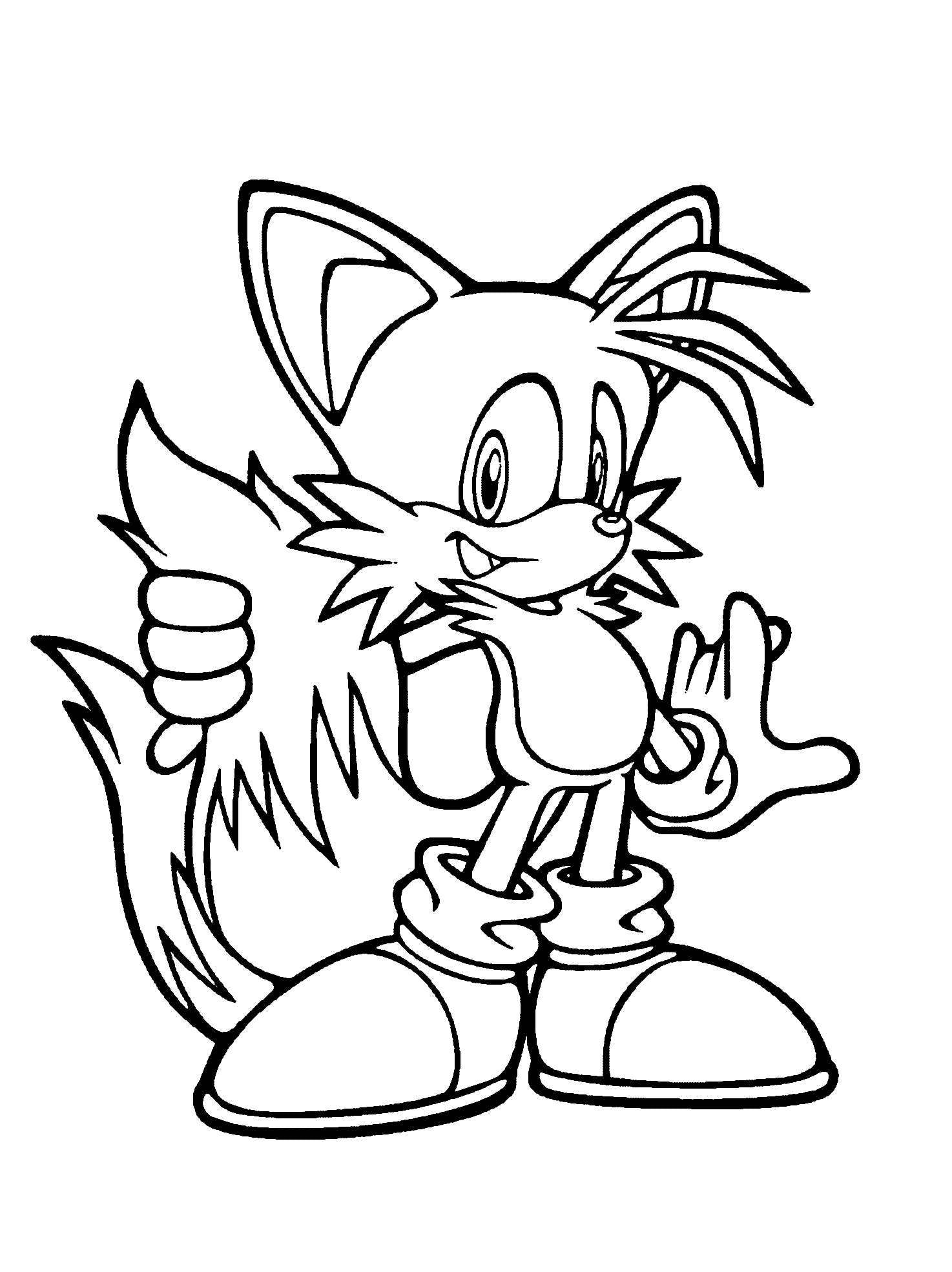 Baby Tails Page Coloring Pages