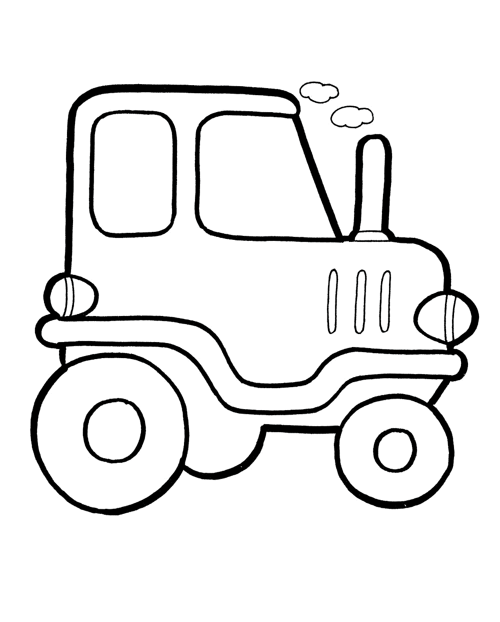 Desenho de Um carro de brinquedo para Colorir - Colorir.com