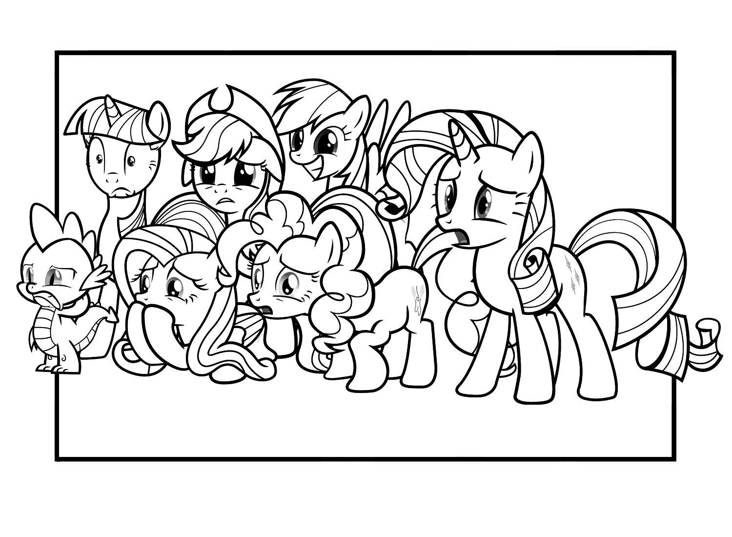 Coloring page todos os p neis