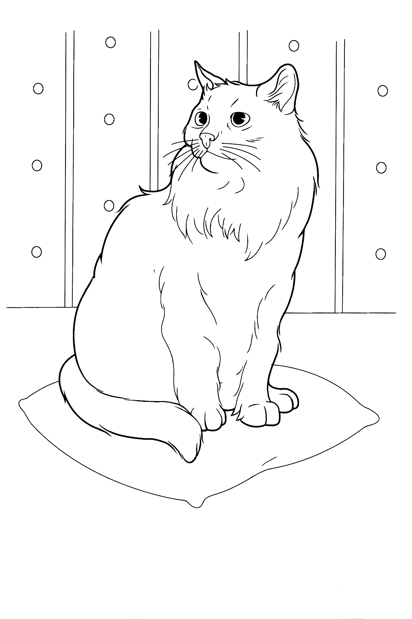 O Pai Natal em modo de desenho animado - Natal - Coloring Pages for Adults