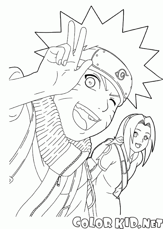 naruto para colorir23 –  – Desenhos para Colorir