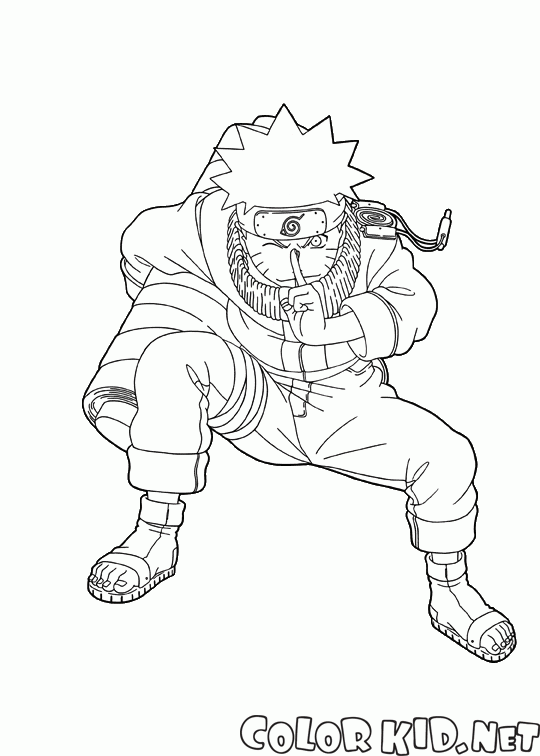 Desenhos para colorir de Hatake Kakashi de Naruto - Desenhos para