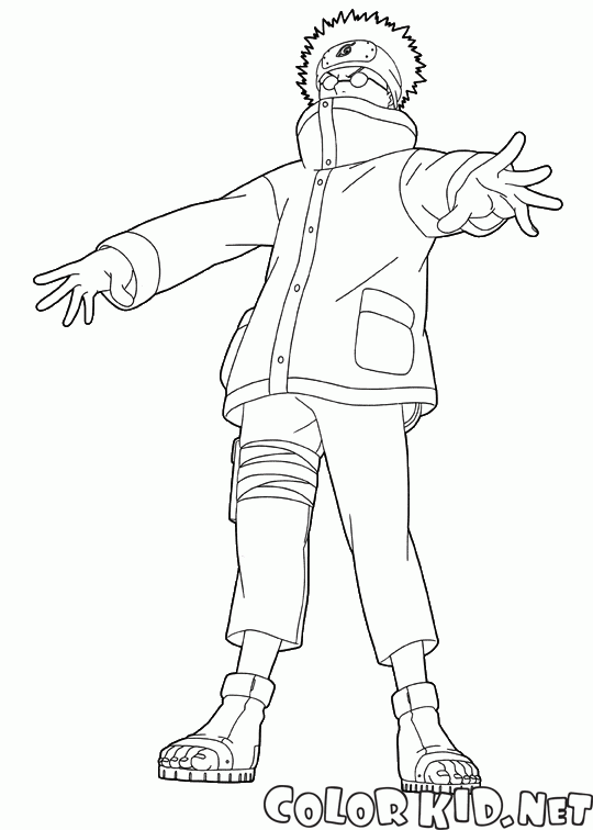 Coloring page - Naruto protagonistas