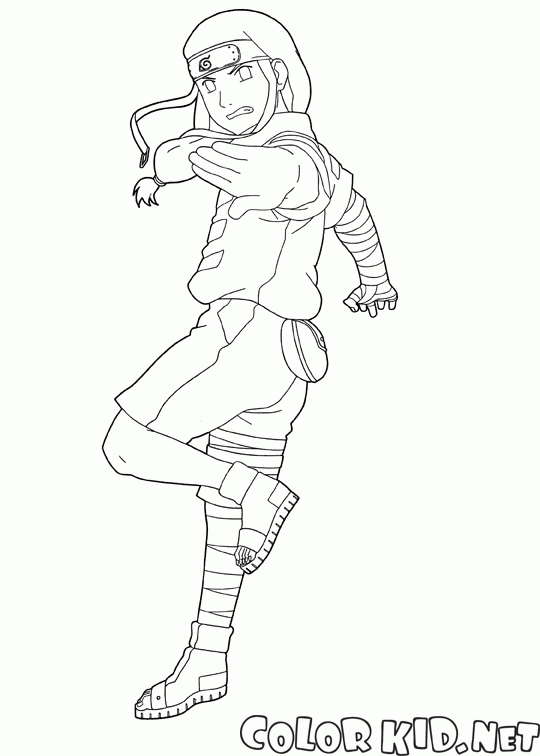 Coloring page - Naruto protagonistas