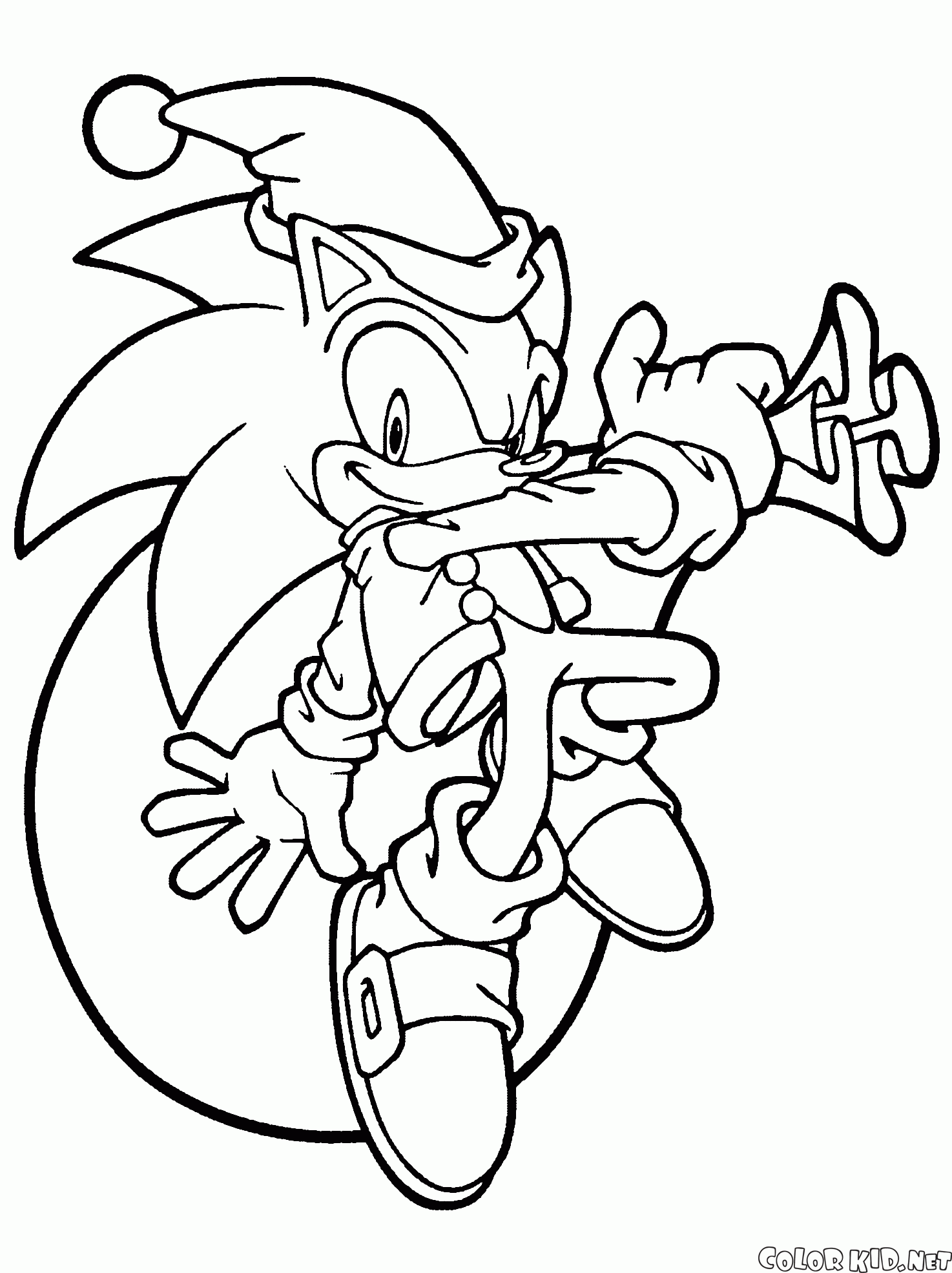 Sonic Miles Prower para colorir - Imprimir Desenhos