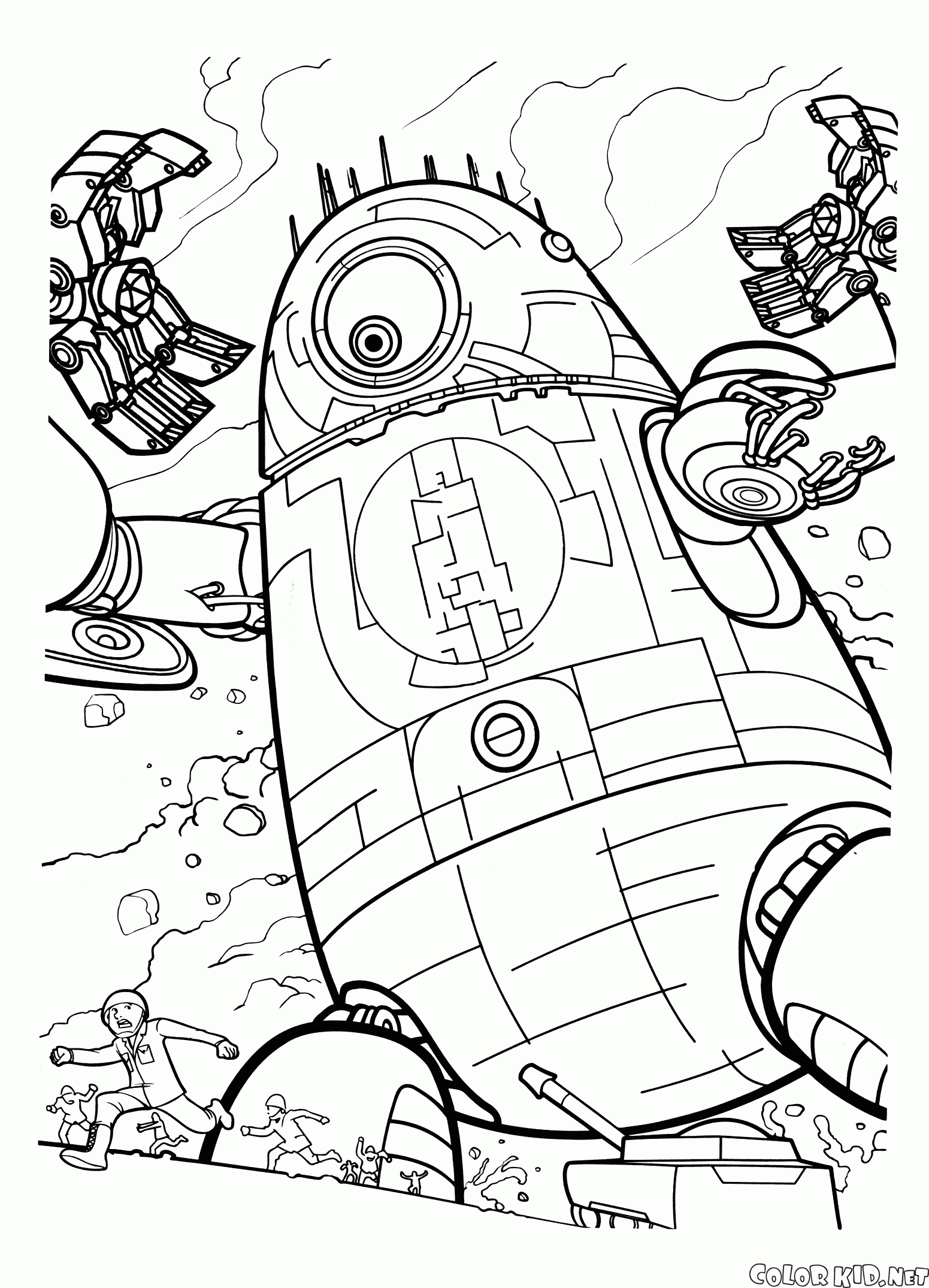 Desenhos de Aliens para Colorir - Colorir.com