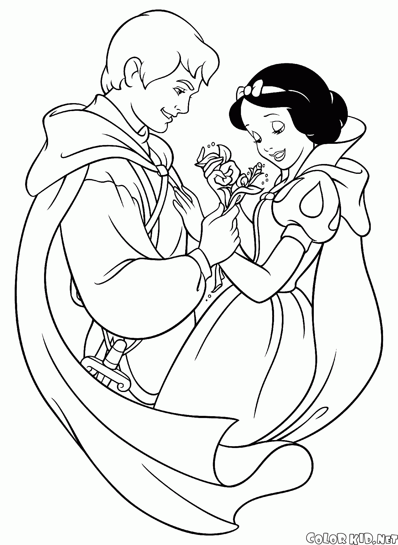 Príncipe está apaixonado por Branca de Neve