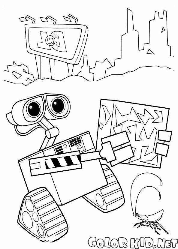 WALL-E e lixo