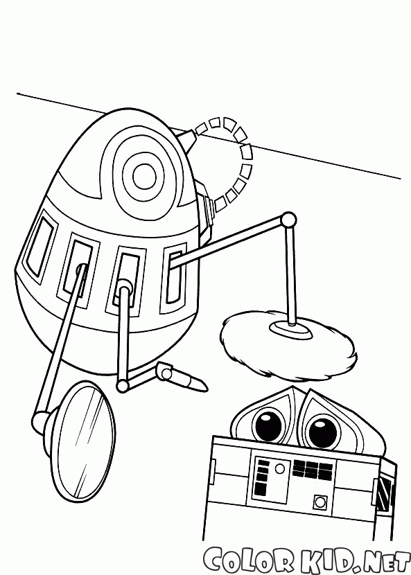 Robô e WALL-E