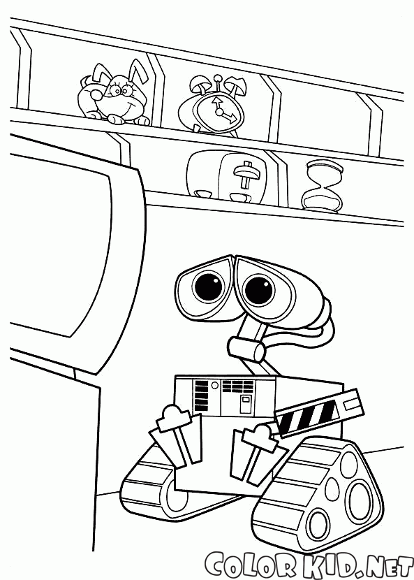 WALL-E em casa