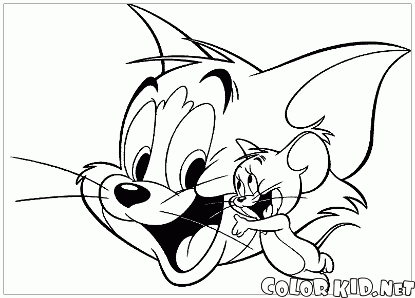 Tom e Jerry amigos