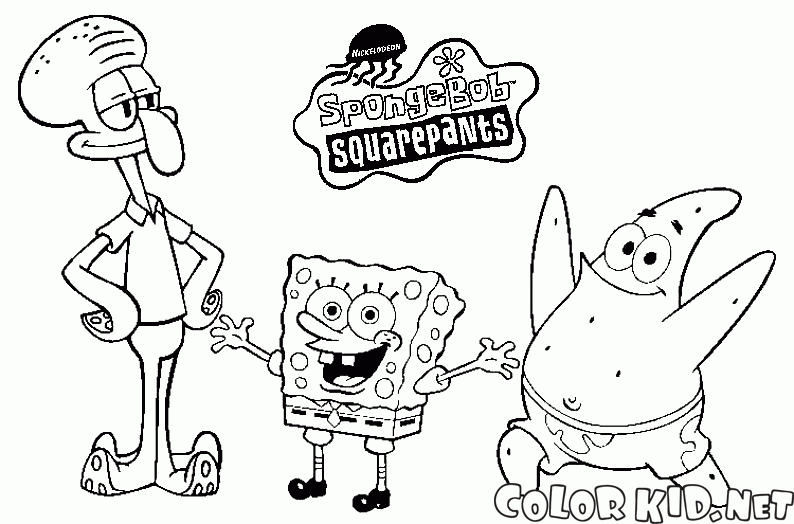 desenhos animados para colorir - Pesquisa Google  Star coloring pages,  Spongebob drawings, Cartoon coloring pages