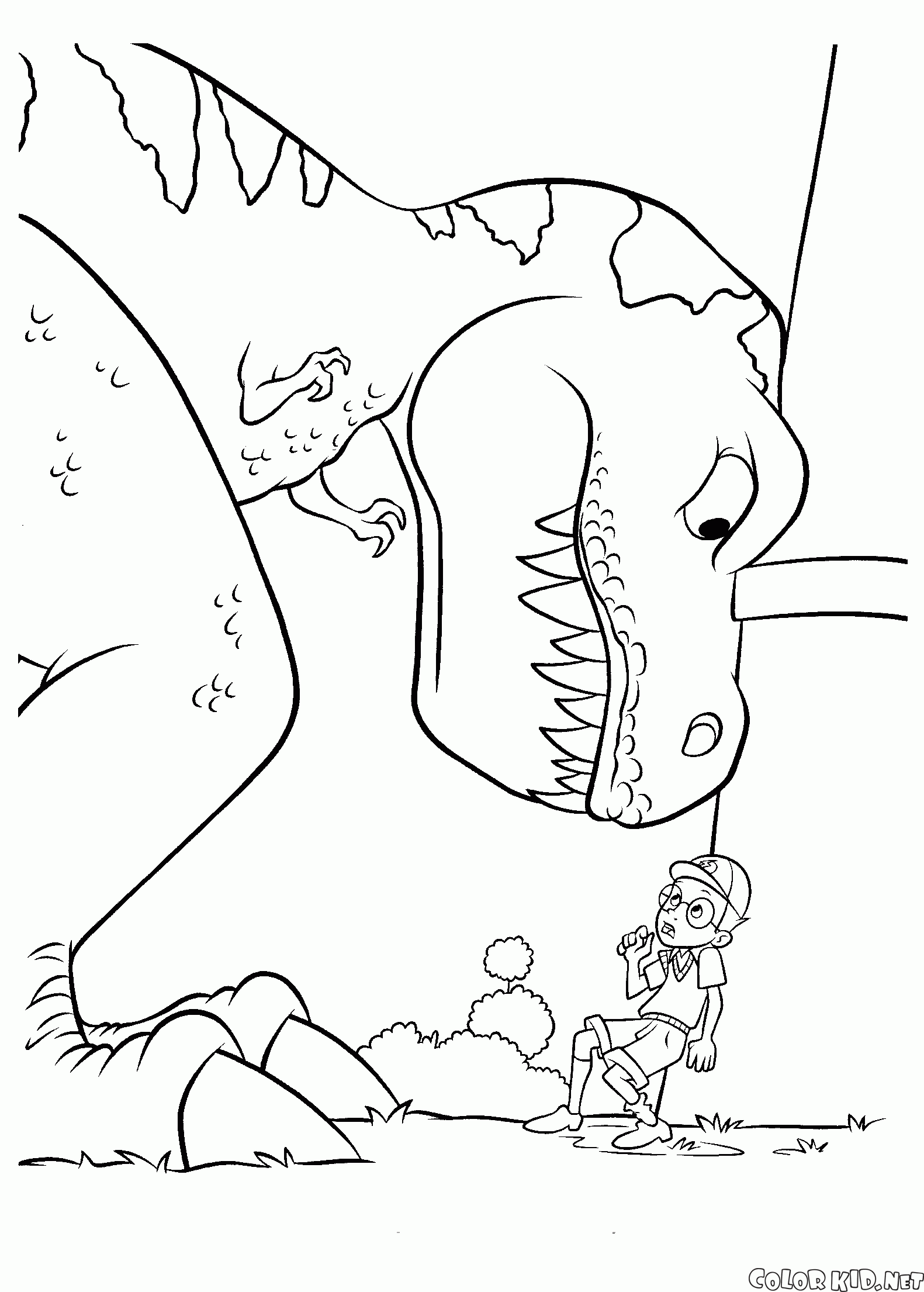 Dinossauro e Lewis
