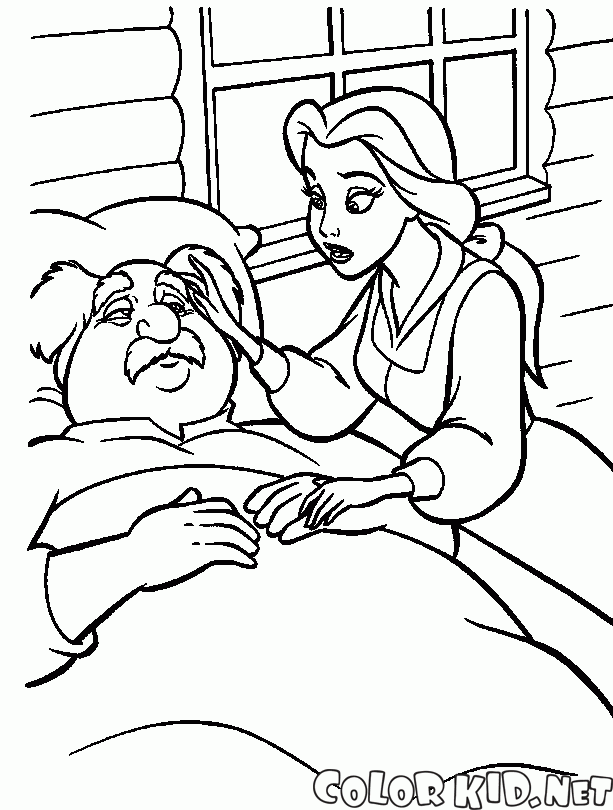 Doença do pai de Belle