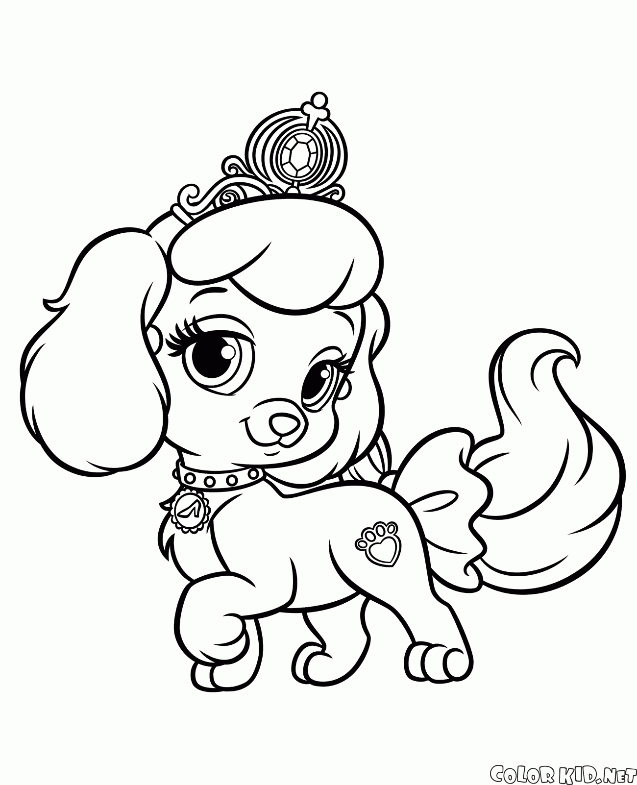 Desenho de Filhote de cachorro para Colorir - Colorir.com