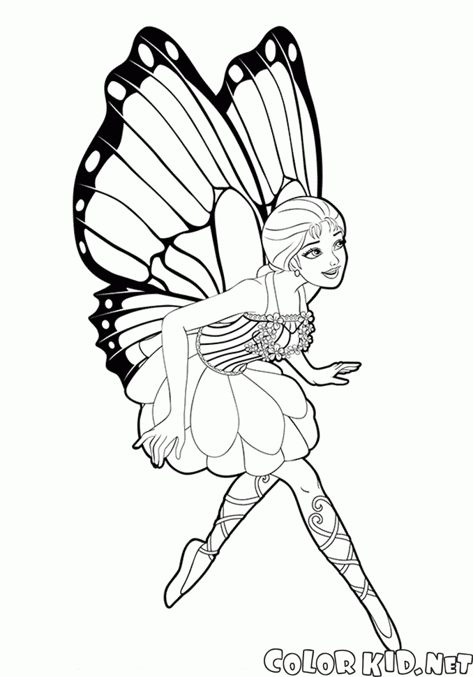 Dança da borboleta-Fairy