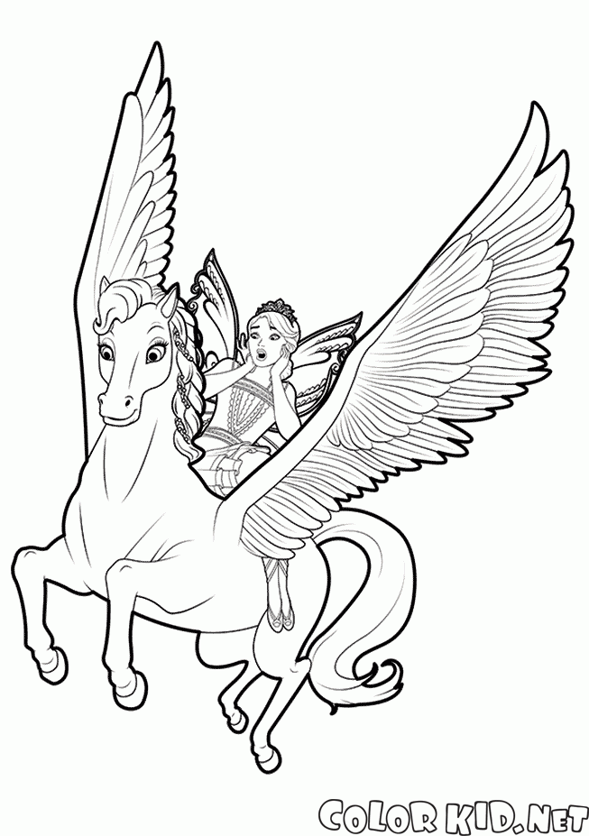 Fada e Pegasus