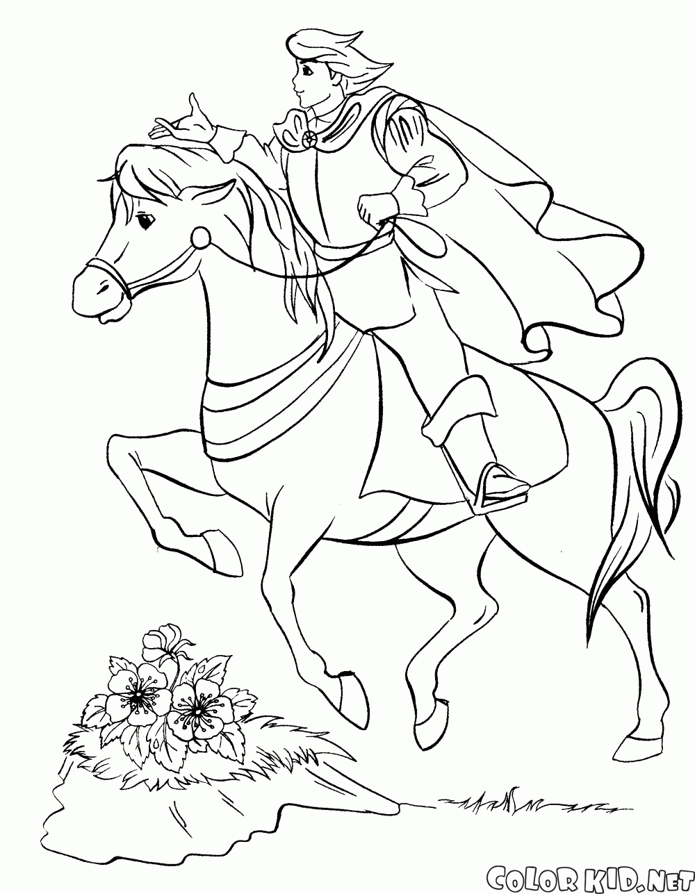 Príncipe a cavalo