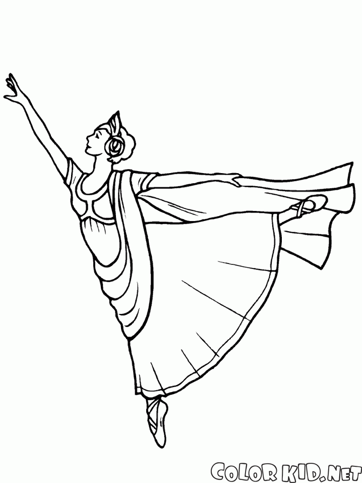 Bailarina do século 19