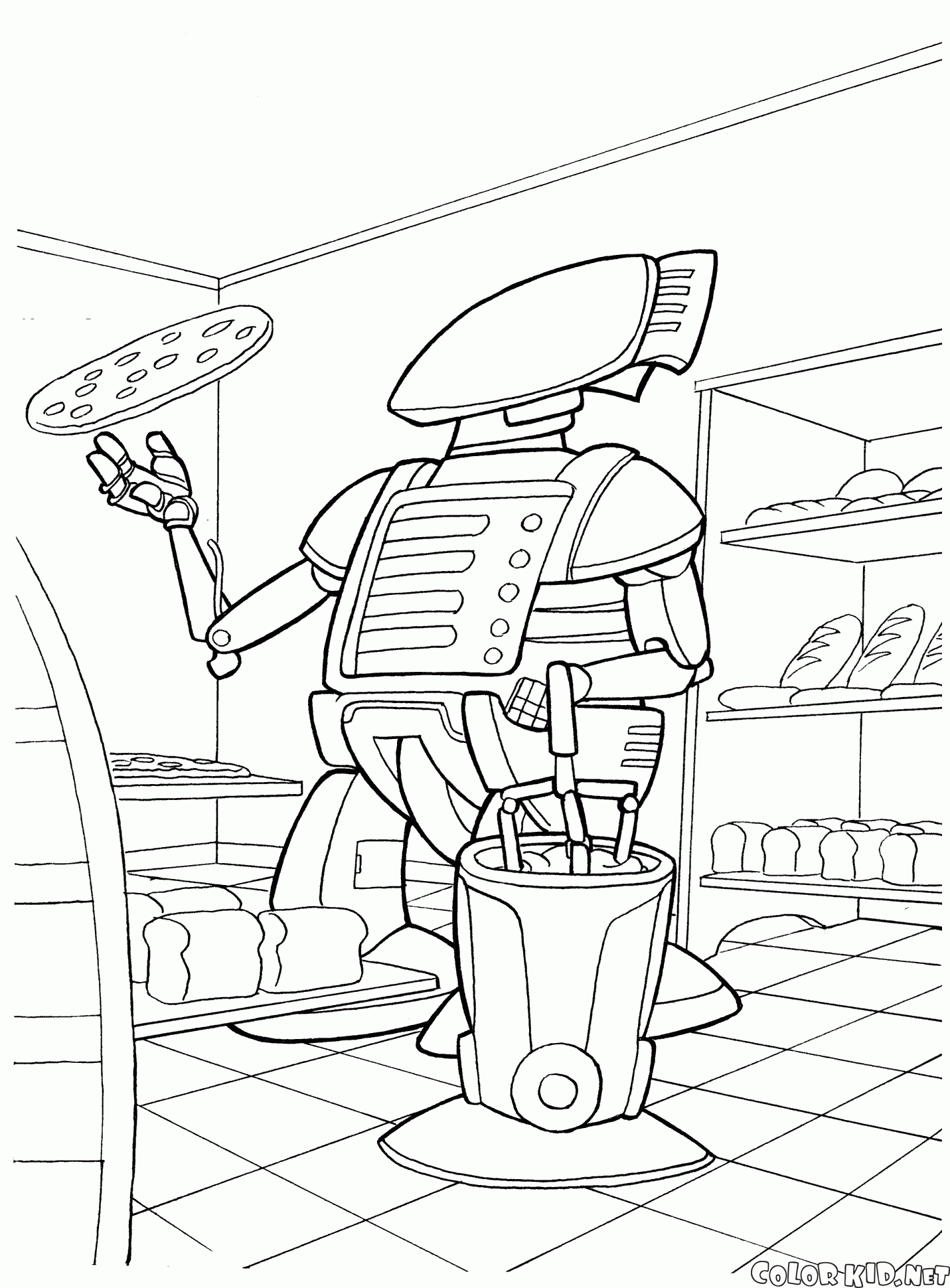Cozinheiro chefe do robô