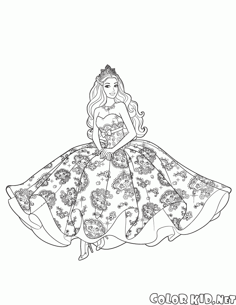 Coloring page - Barbie Fada