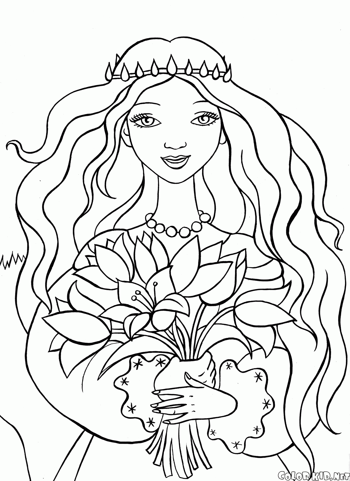 Princesas Archives - Desenhos para pintar e colorir