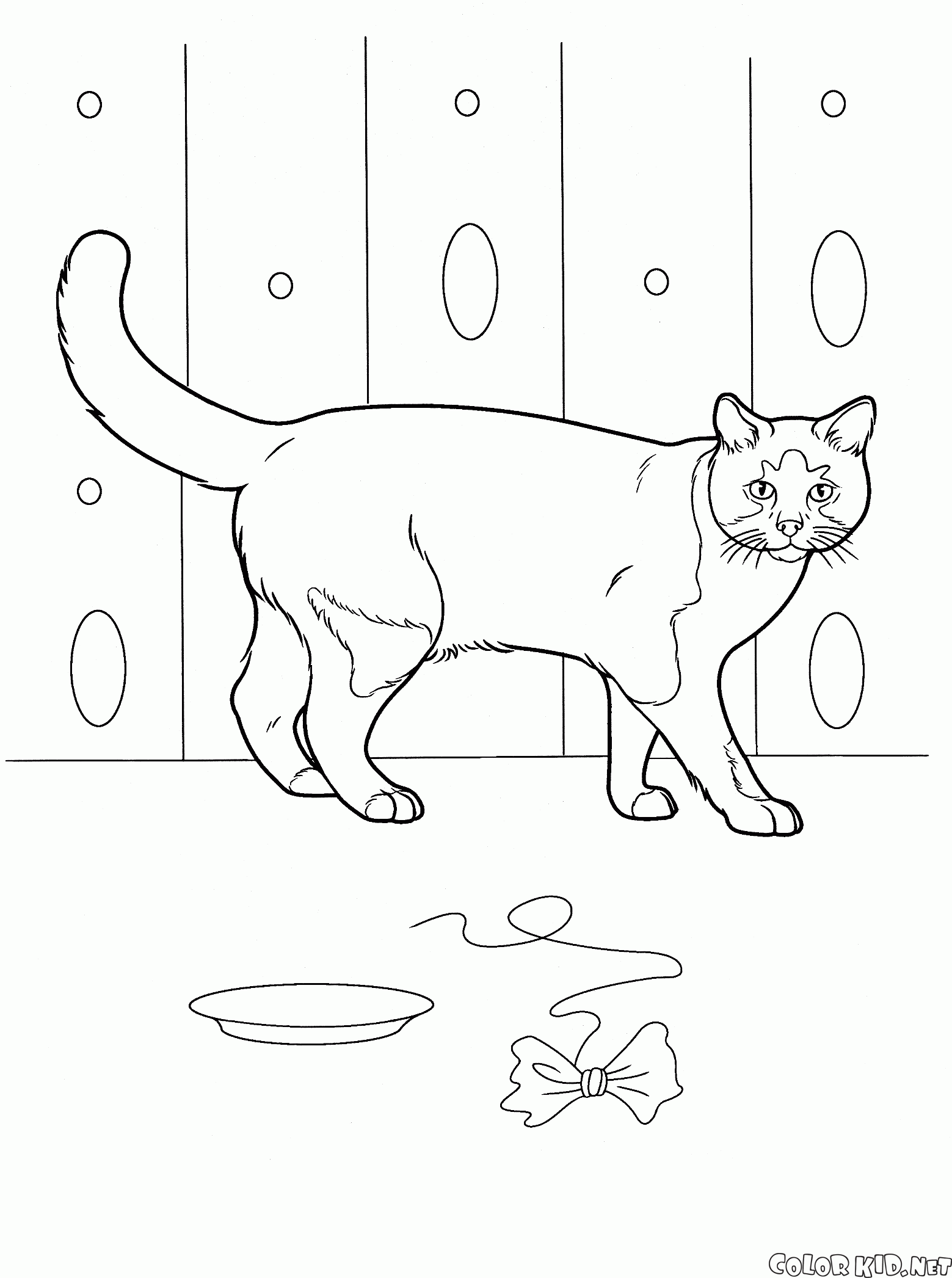 Desenhos para colorir de Gatos para baixar - Gatos - Coloring