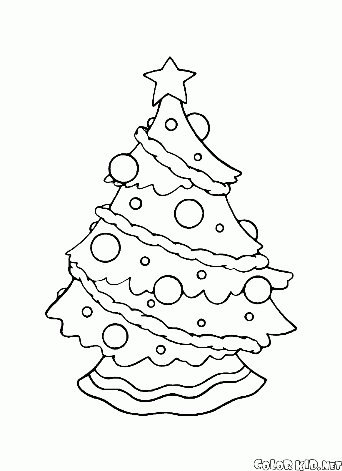 Fantasia árvore de Natal decorada
