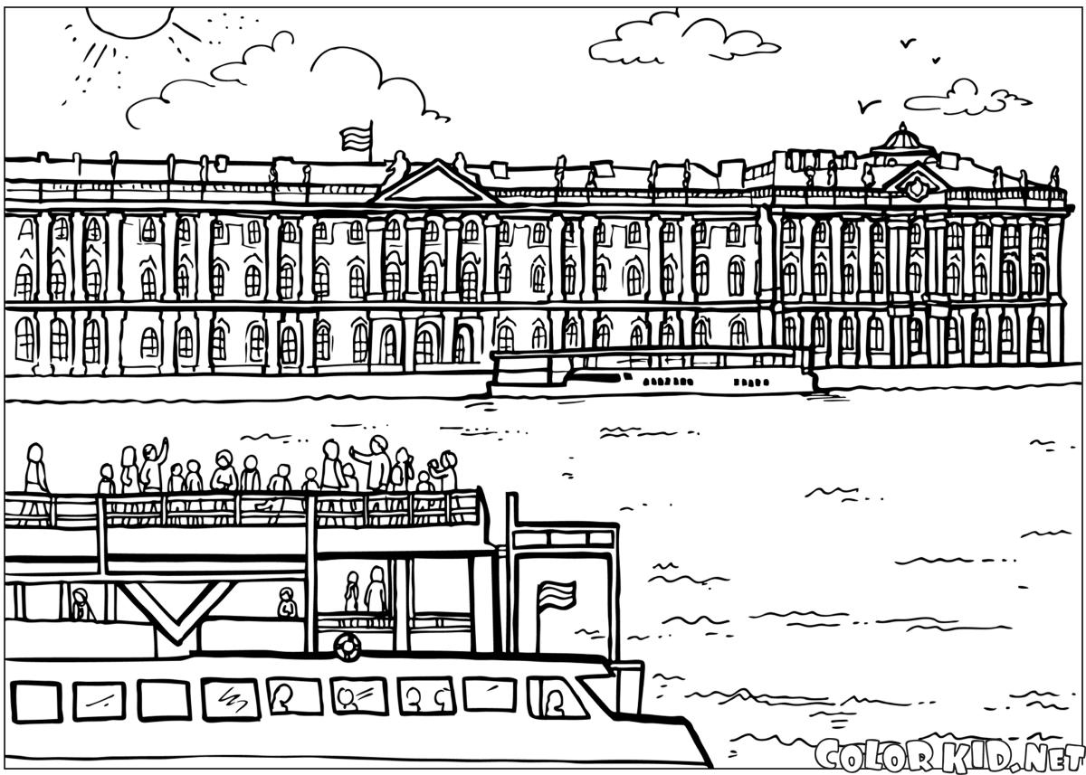 Palácio de Inverno em São Petersburgo