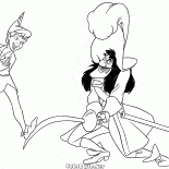 Peter Pan e Capitão Gancho