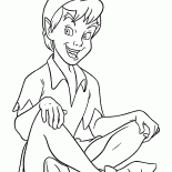 Peter Pan rindo