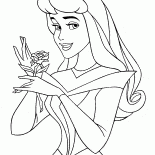 Princesa Aurora e Rose