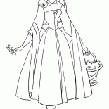 Aurora com uma cesta