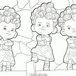 Irmãos mais novos de Mérida