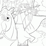 Merida tiro com arco