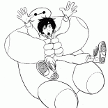 Robot resgata Hiro