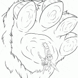 Fada ajuda o monstro