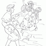 Anna está a proteger sua irmã