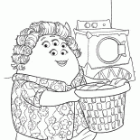 É hora de fazer a lavanderia