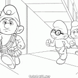 Smurfs na rua