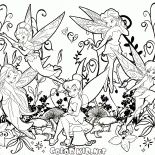 Todas as fadas na montagem