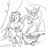 Fada Mary e Tinkerbell