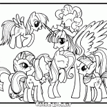 Little pony se divertir