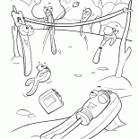 Ferramentas estão descansando