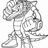 Desenho de Sonic X para colorir - Tudodesenhos