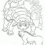 Dinossauro e Diego