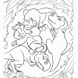 As crianças estão dormindo