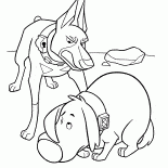 Doug está sendo repreendido