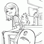 Os amigos estão confortando-