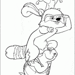 Turtle, RJ e Hammy